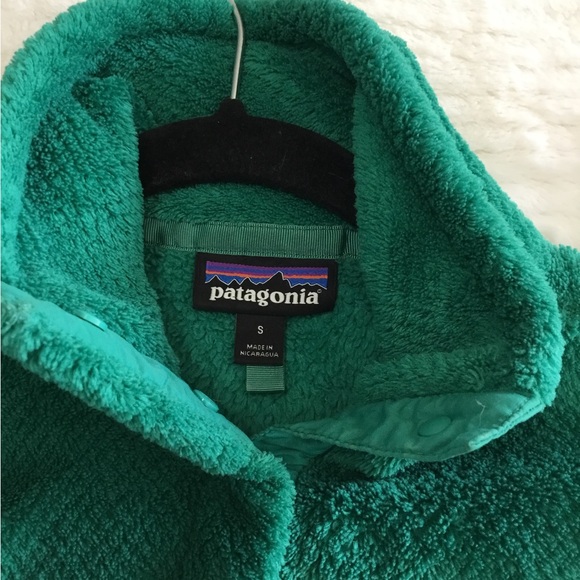 Patagonia Synchilla Snap-T Fleece Jacket Pullover green size small - Picture 8 of 10